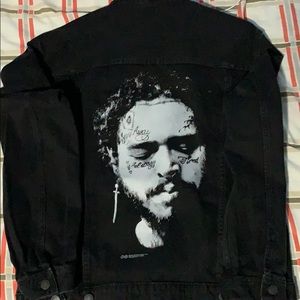 Denim Jacket Black/Post malone